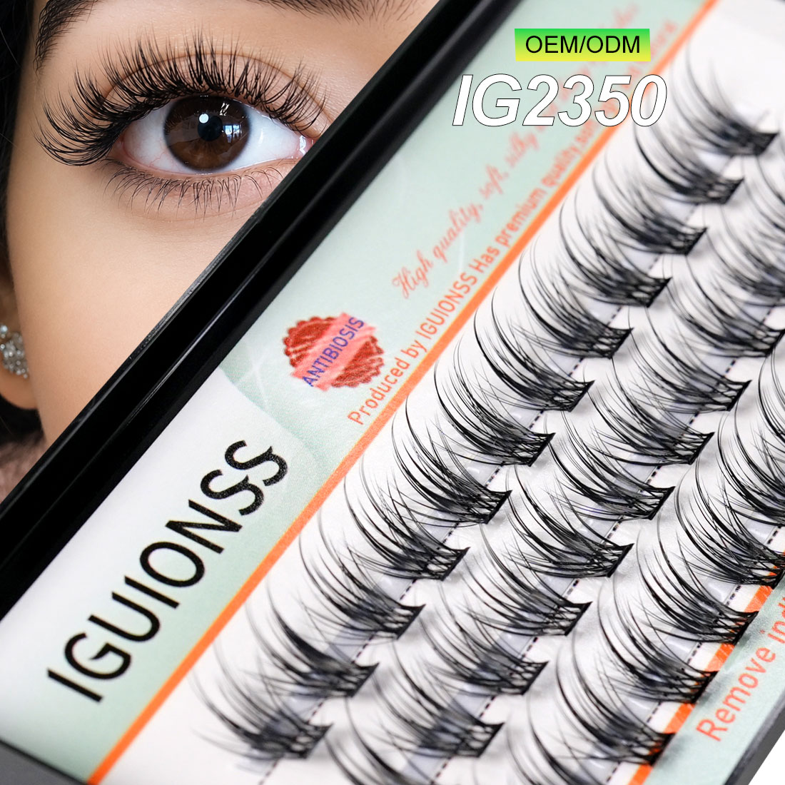 Eyelash Extension Human Hair - OEM ODM Kępki Rzęs DIY Indywidualne