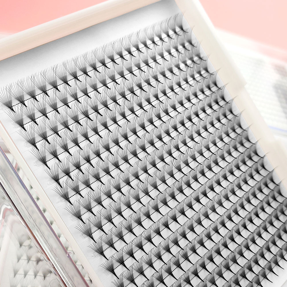 Lash Fan Volume - Rzęsy w kępkach 7mm 4D 0.07mm