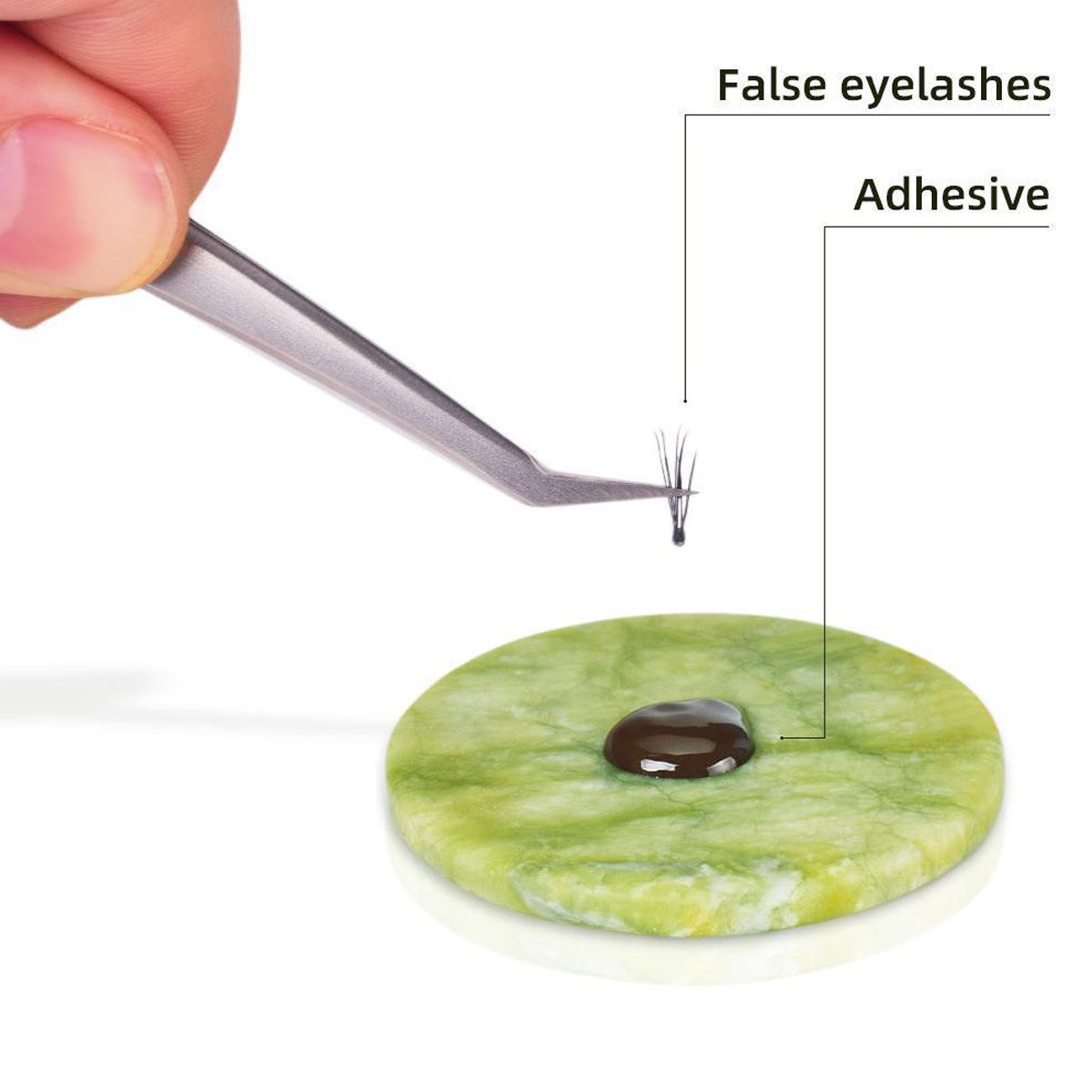 1/2PCS Paleta kleju do rzęs Na – Eyelash Extension London recenzja i cena