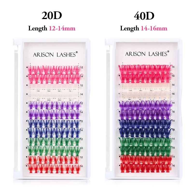 ARISON 12 rzędów mieszane kolo – Funny Eyelash Extension recenzja i cena