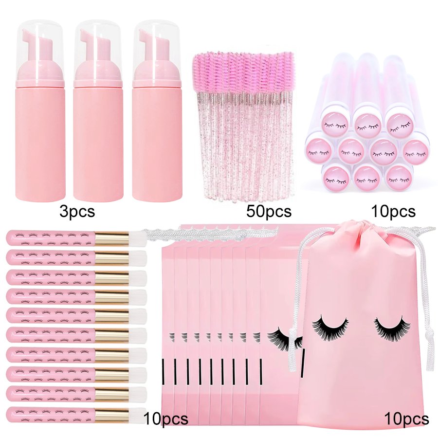 Zestaw 83 szt. szamponów do rz – Eyelash Extension Aftercare recenzja i cena