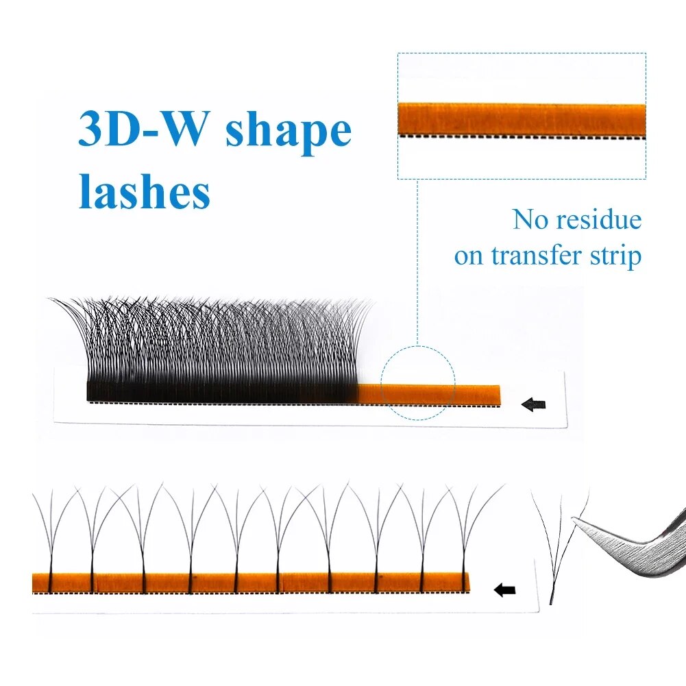 Wendy Lashes W Shape Supplies  – Eyelash Extension Human Hair recenzja i cena