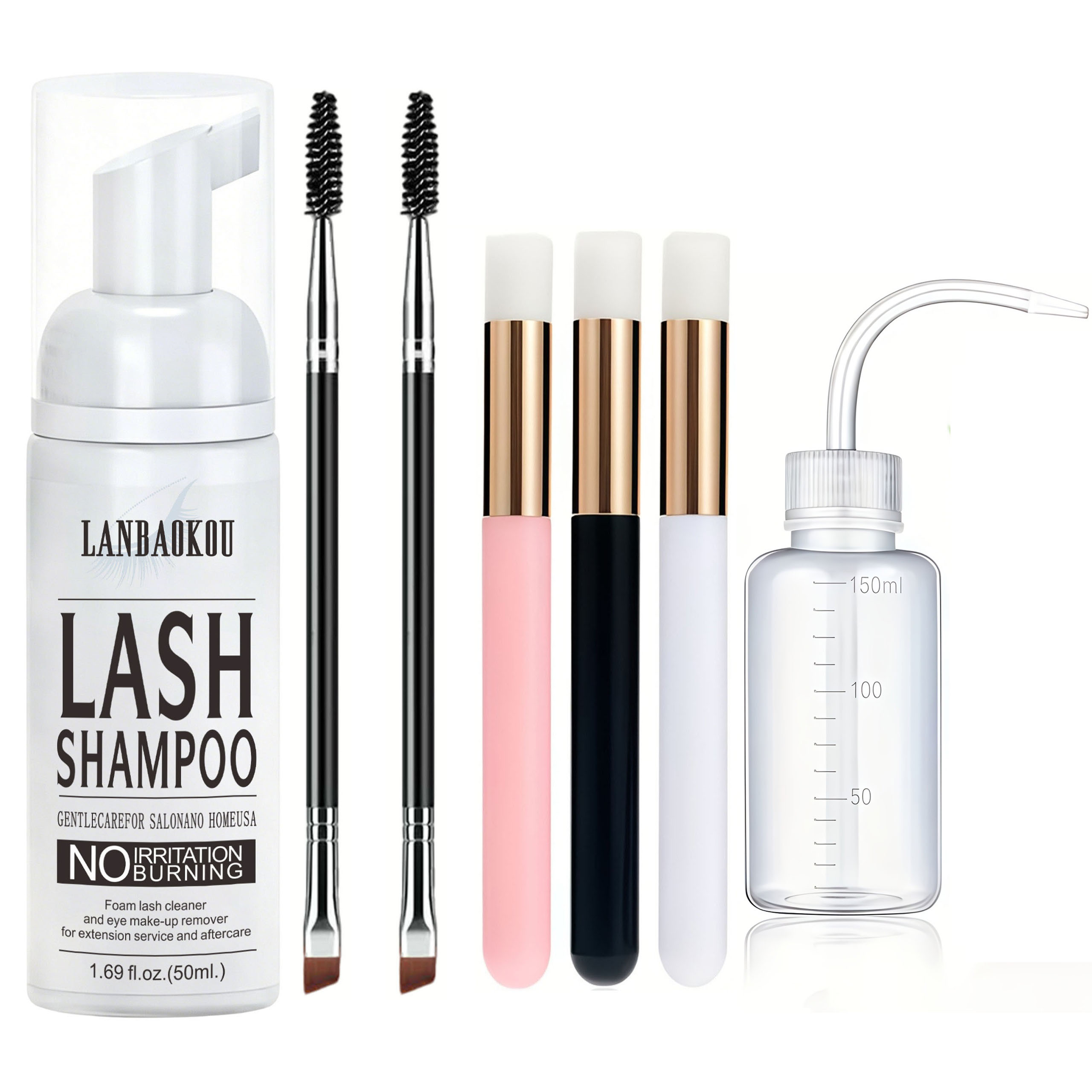 Szampon do rzęs 50ML + Szczote – Eyelash Extension Aftercare recenzja i cena