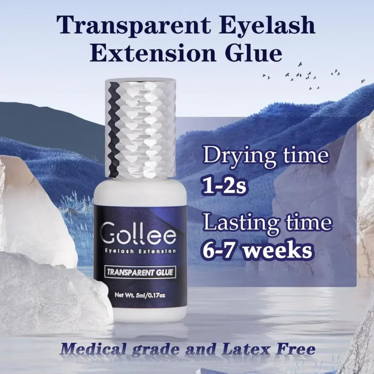 Gollee Przezroczysty Klej do P – Eyelash Extension Gel Remover recenzja i cena