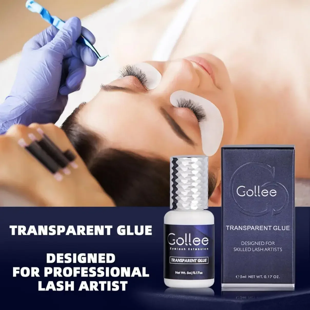 Gollee Przezroczysty Klej do P – Eyelash Extension Gel Remover recenzja i cena