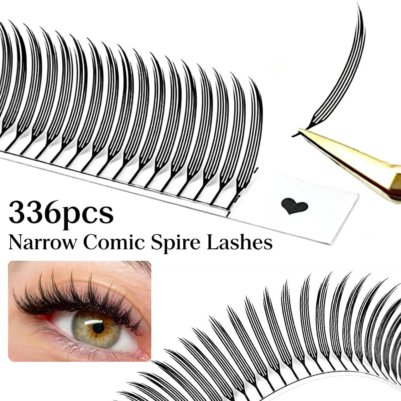 MIOFIA Nowe Rzęsy Komiksowe Sp – Funny Eyelash Extension recenzja i cena
