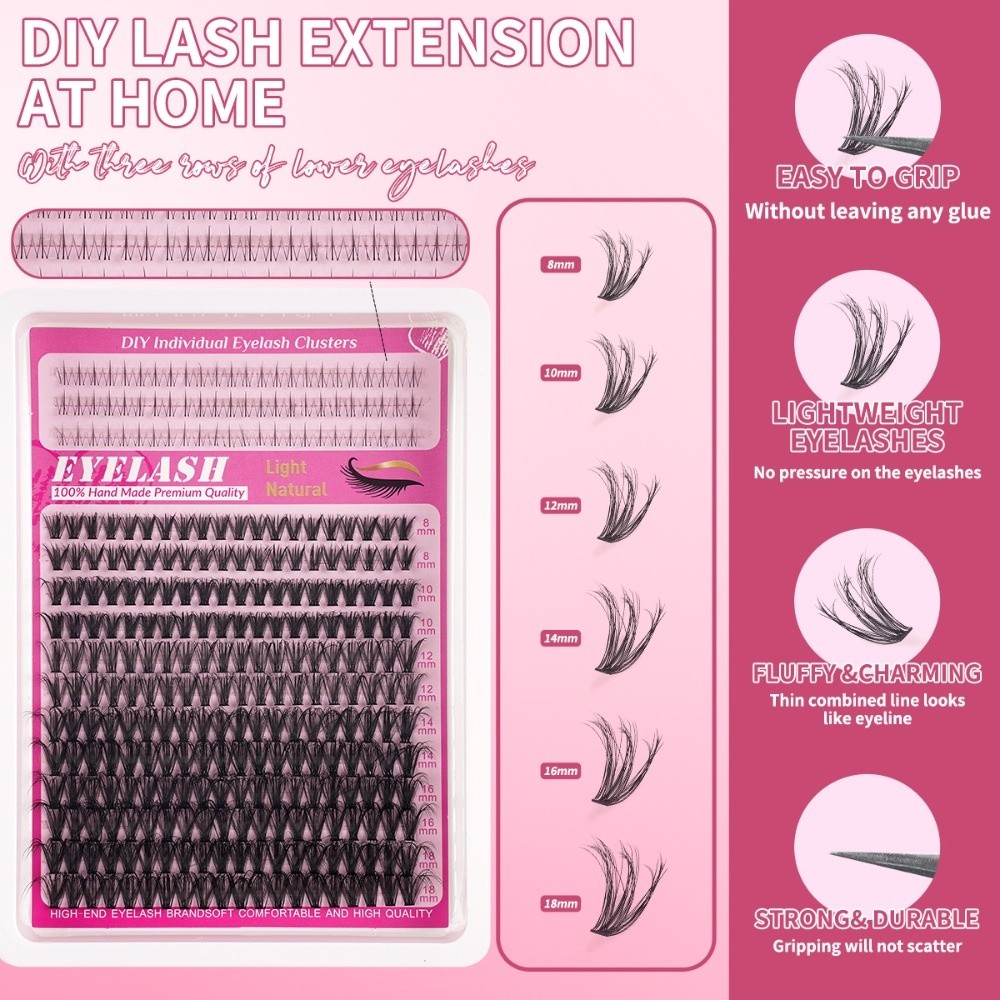 Sztuczne rzęsy o długości 8-18 – Eyelash Extension Natural recenzja i cena